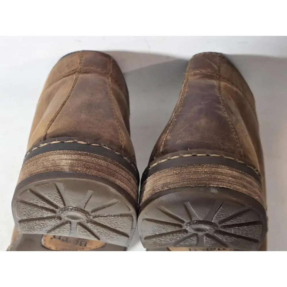 BORN Harrison boots leather chukka lace up men's shoes sz 9 M